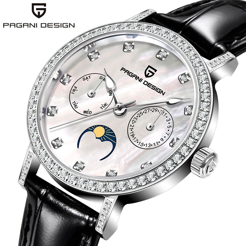 Relógio Feminino Pagani Design Orchid Black