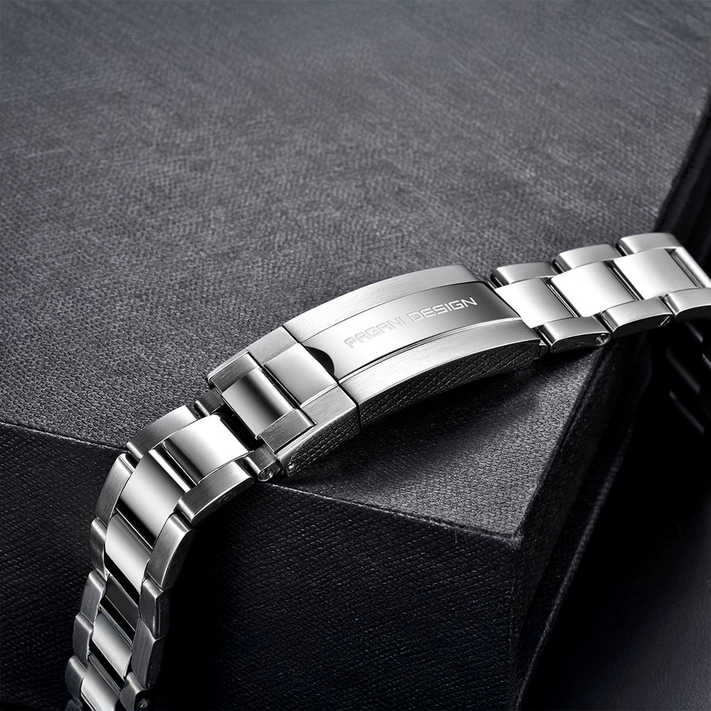 Pulseira Relógio Pagani Design Aço 316L 20mm x 220mm