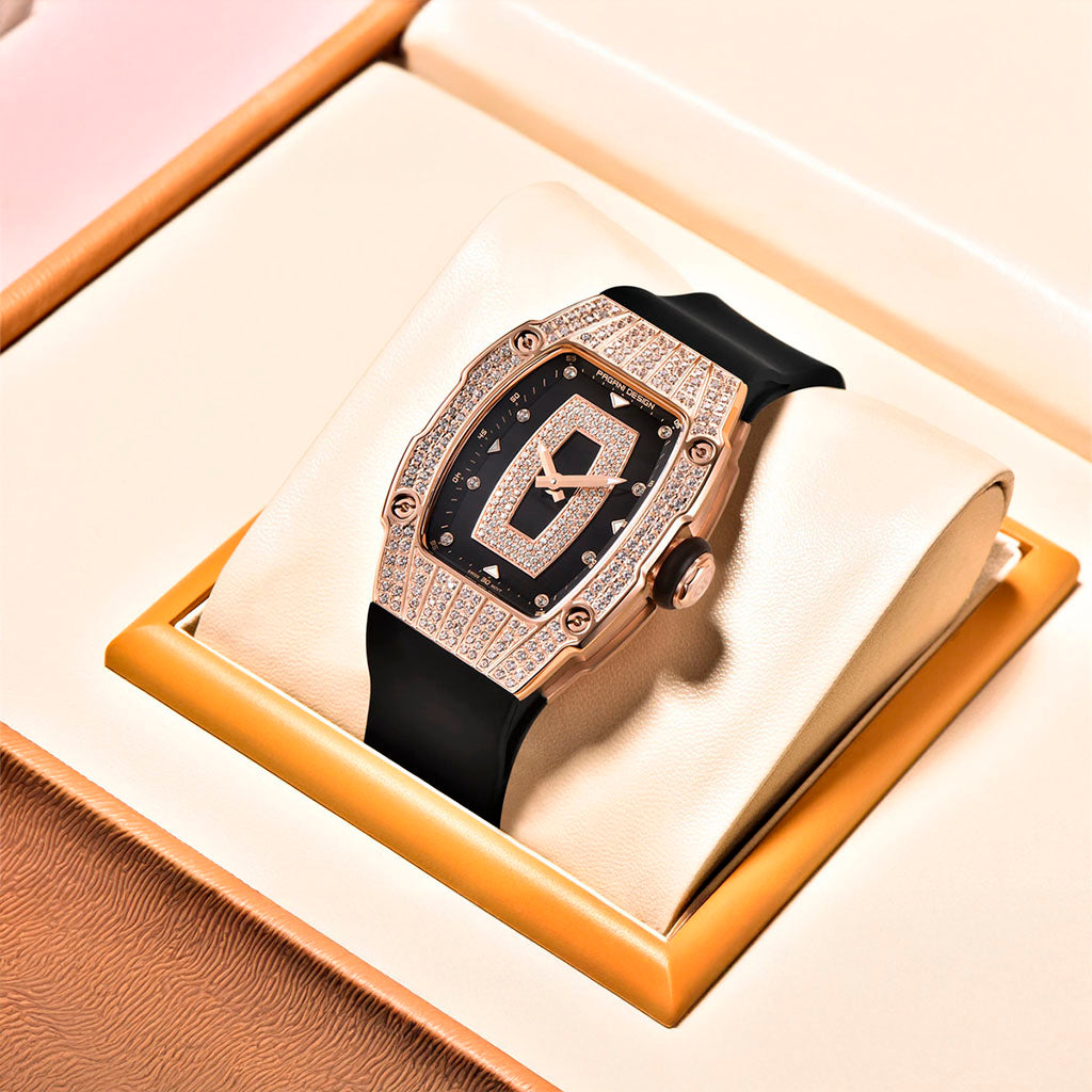 Relógio Feminino Pagani Design Marigold Black Gold