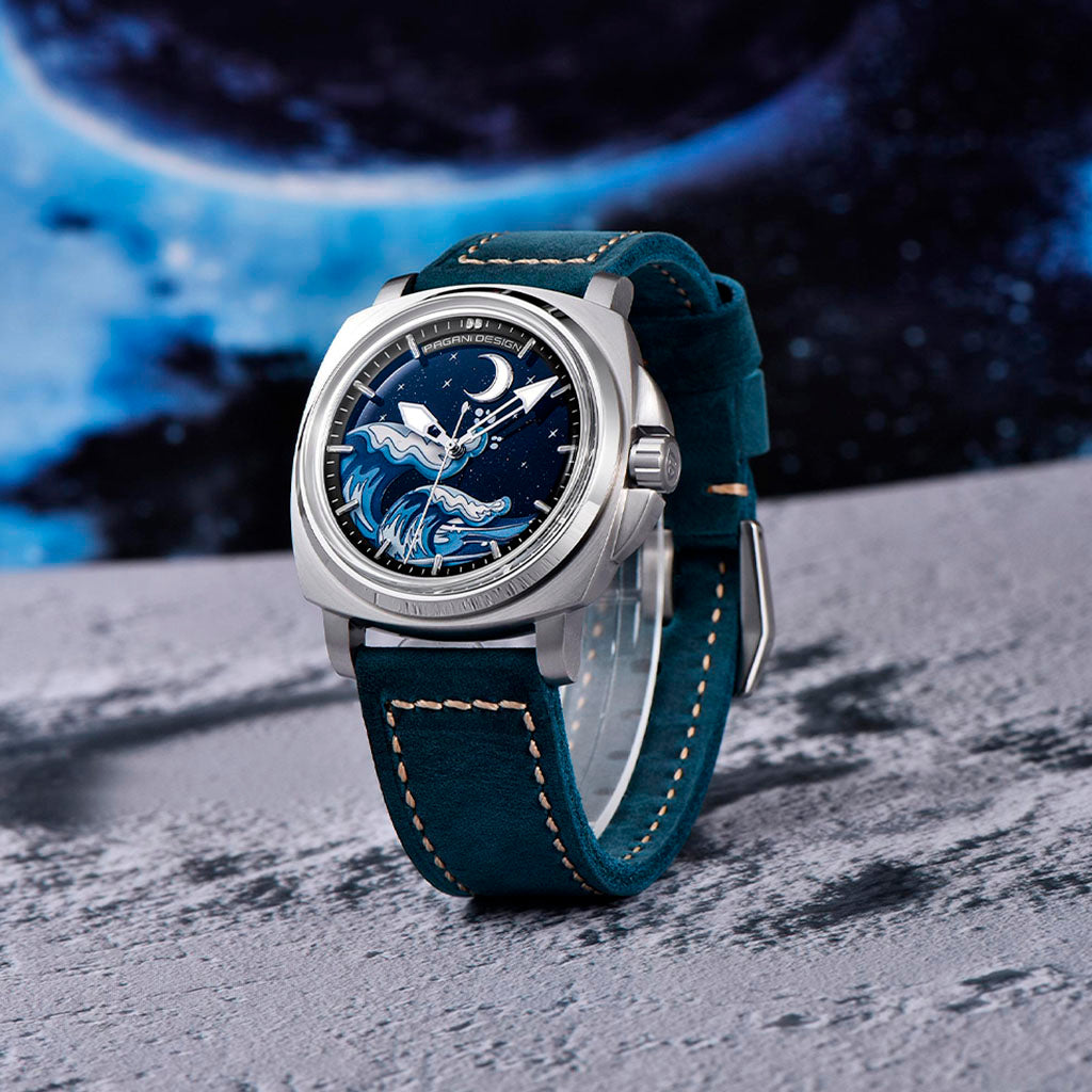 Pagani Design Wave Silver Blue