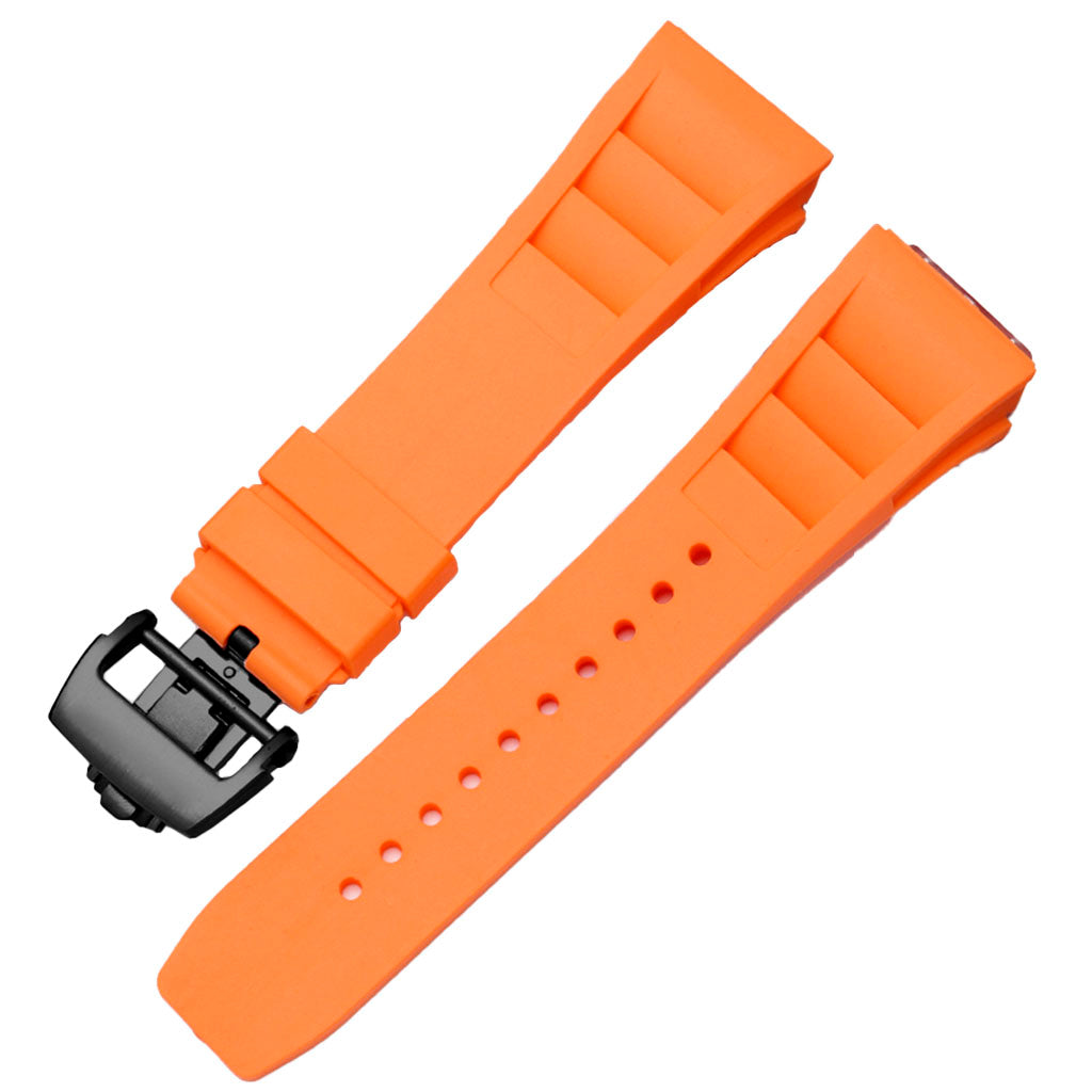 Pulseira Laranja Borracha compatível com Pagani Design Birmingham